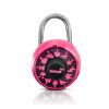ImageLOCK Combination Lock – Patented Non-Reset Combination Lock (No Administrative Key) – Red