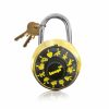 ImageLOCK Combination Lock – Patented Combination Lock (No Administrative Key) – Yellow